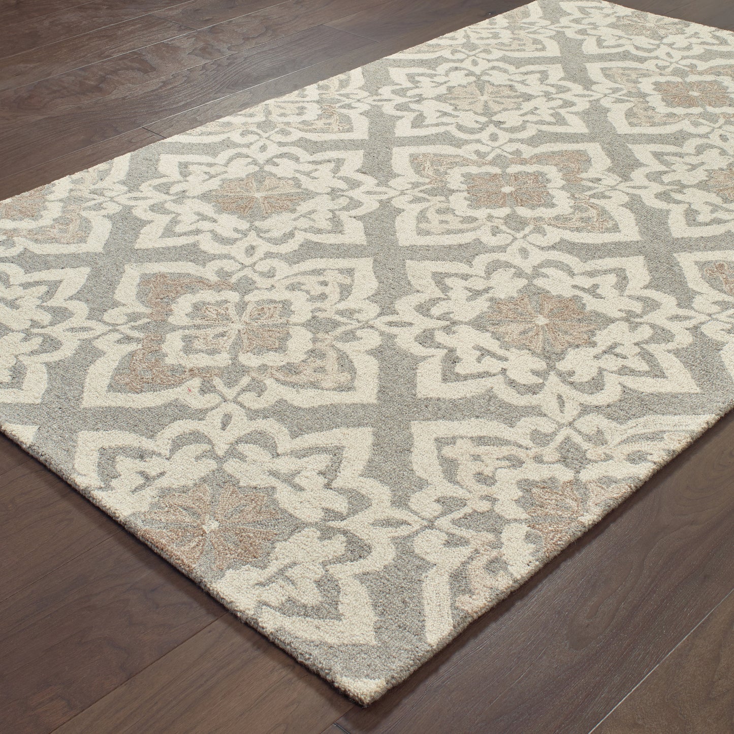 Oriental Weavers Craft  Grey Sand Scandinavian
