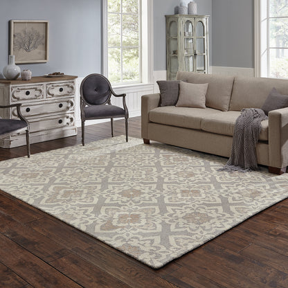 Oriental Weavers Craft  Grey Sand Scandinavian