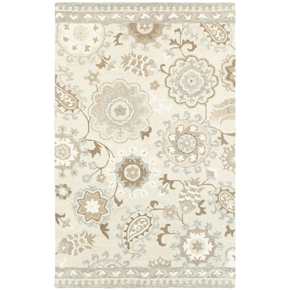 Oriental Weavers Craft  Ivory Grey Scandinavian