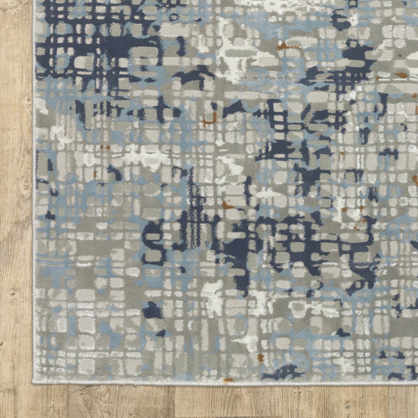 Oriental Weavers Easton  Blue Ivory Modern & Contemporary