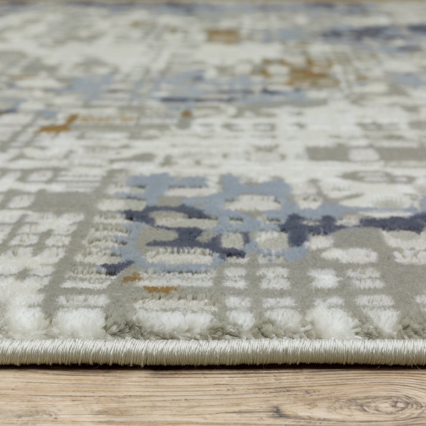 Oriental Weavers Easton  Blue Ivory Modern & Contemporary