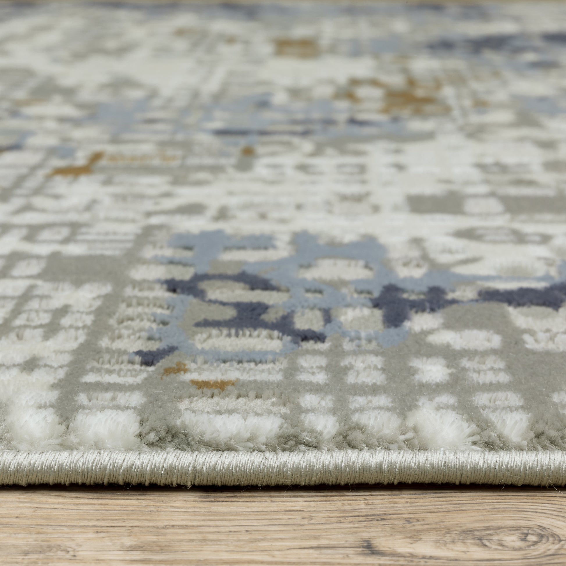 Oriental Weavers Easton  Blue Ivory Modern & Contemporary
