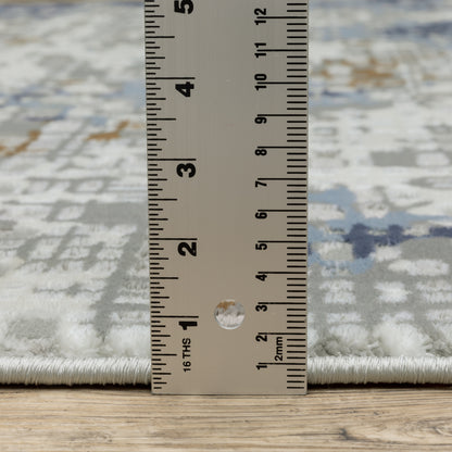 Oriental Weavers Easton  Blue Ivory Modern & Contemporary