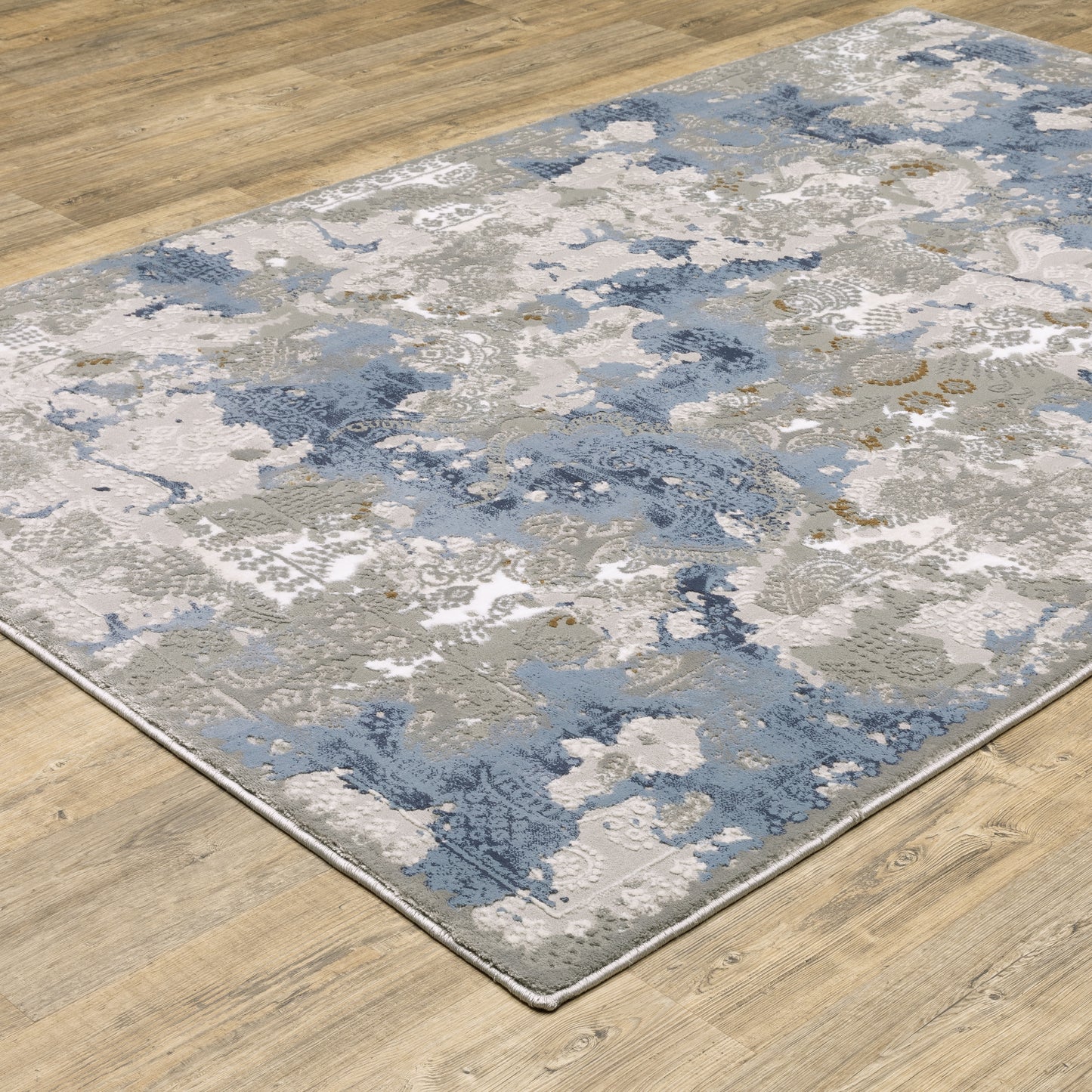 Oriental Weavers Easton  Grey Blue Modern & Contemporary