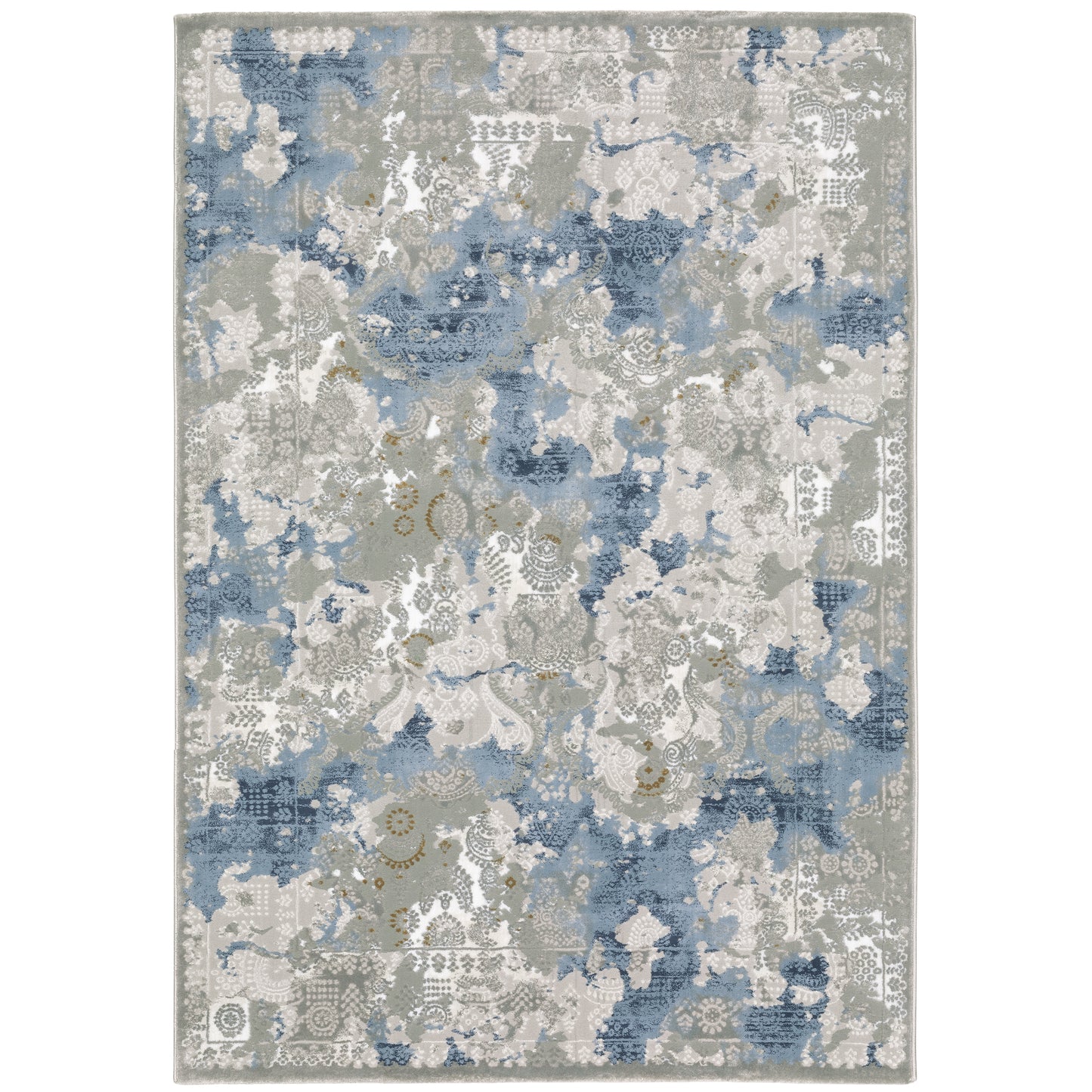 Oriental Weavers Easton  Grey Blue Modern & Contemporary