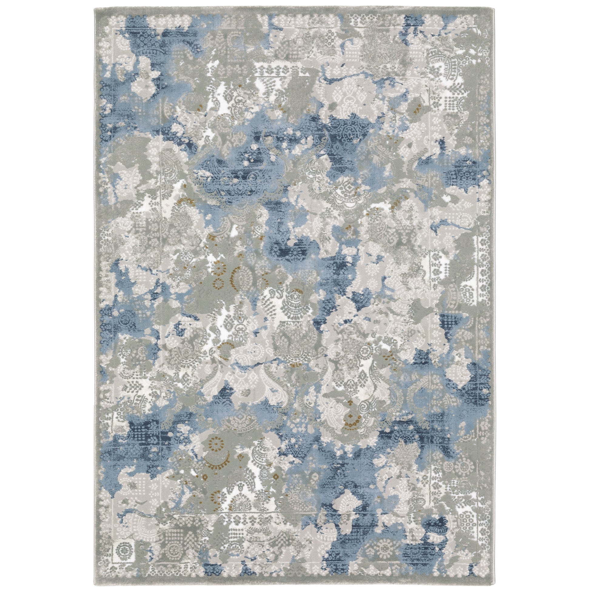 Oriental Weavers Easton  Grey Blue Modern & Contemporary