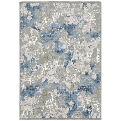 Oriental Weavers Easton  Grey Blue Modern & Contemporary