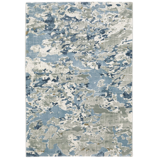 Oriental Weavers Easton  Grey Blue Modern & Contemporary