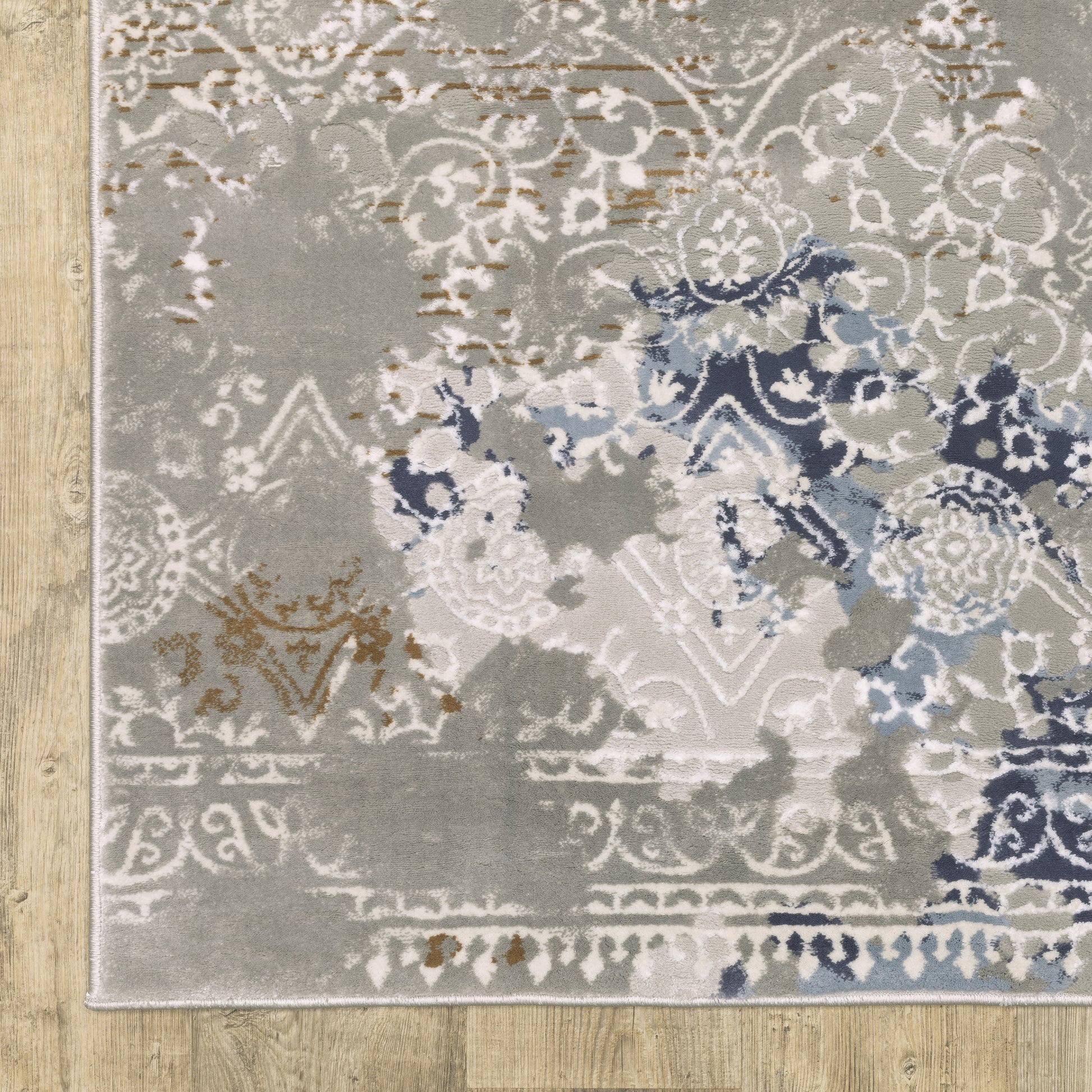 Oriental Weavers Easton  Grey Blue Modern & Contemporary