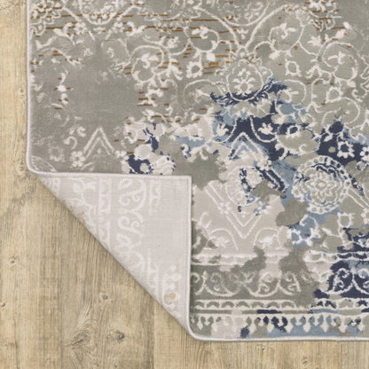 Oriental Weavers Easton  Grey Blue Modern & Contemporary