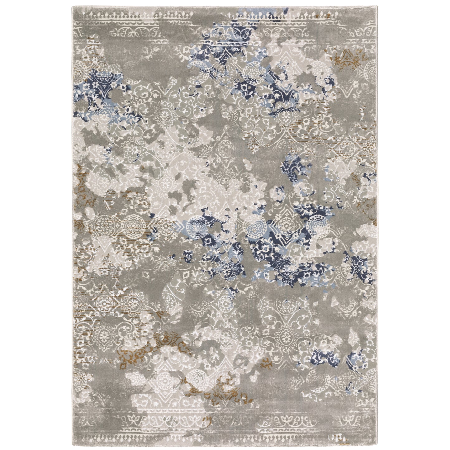 Oriental Weavers Easton  Grey Blue Modern & Contemporary