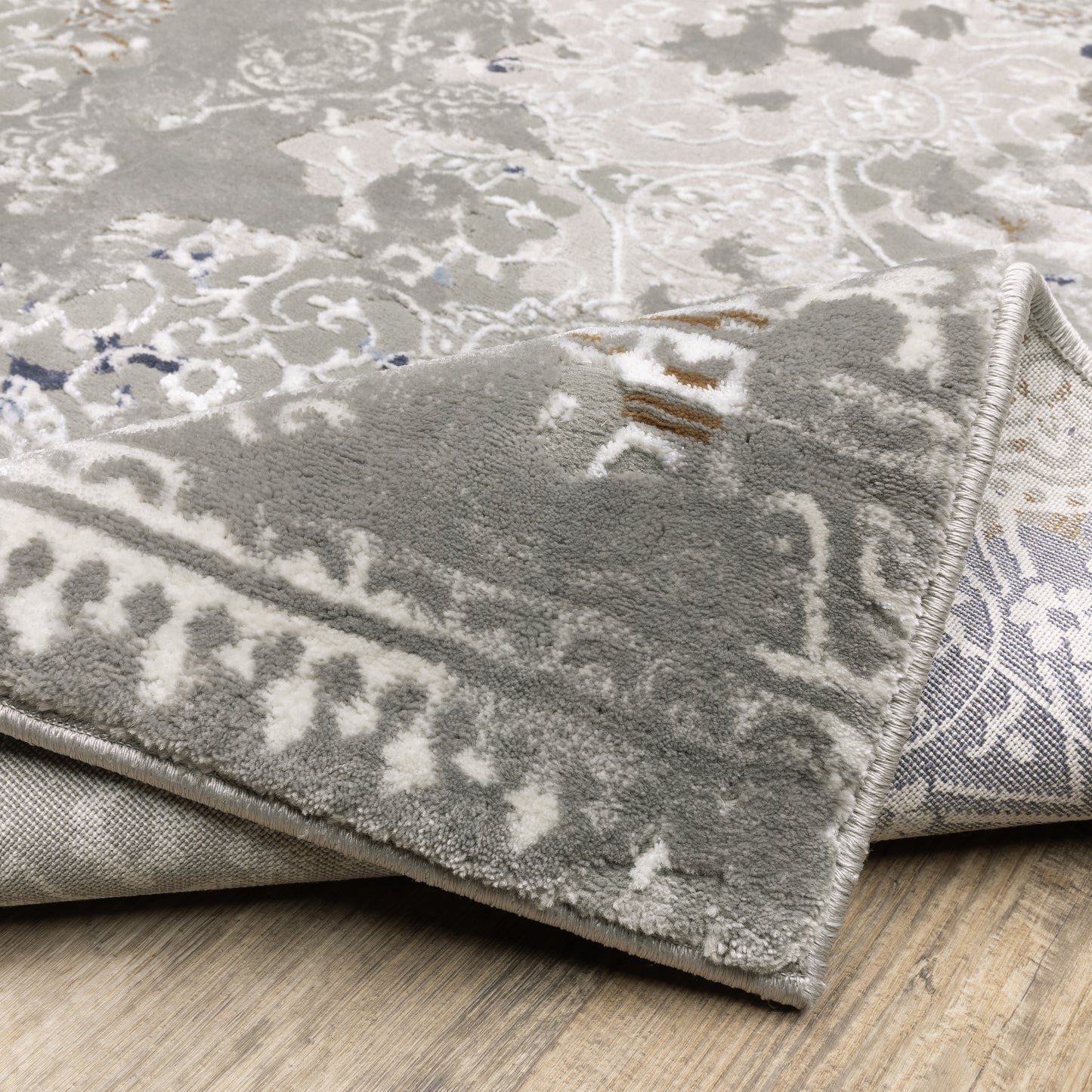 Oriental Weavers Easton  Grey Blue Modern & Contemporary