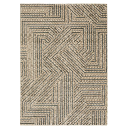Oriental Weavers Echo  Beige Grey Industrial