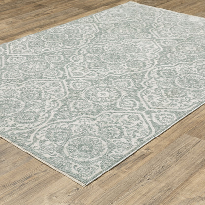 Oriental Weavers Echo  Green Ivory Traditional