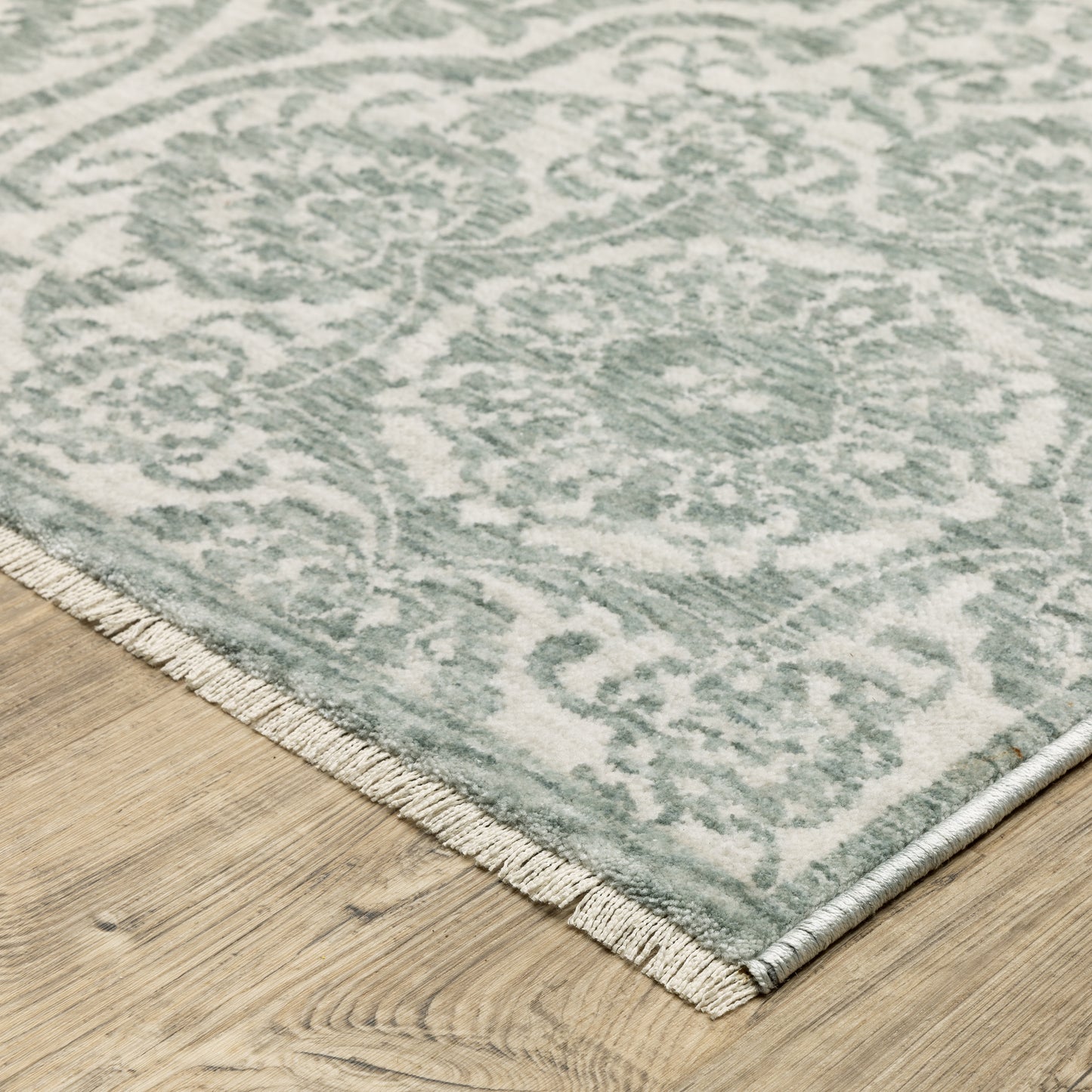 Oriental Weavers Echo  Green Ivory Traditional