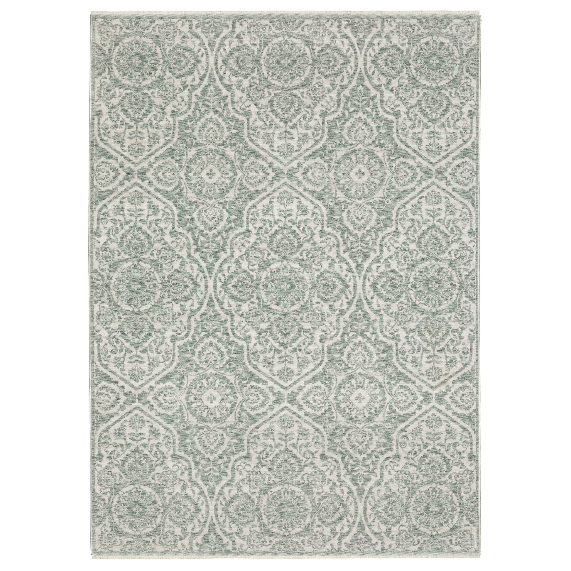 Oriental Weavers Echo  Green Ivory Traditional