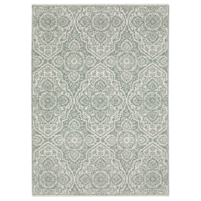 Oriental Weavers Echo  Green Ivory Traditional