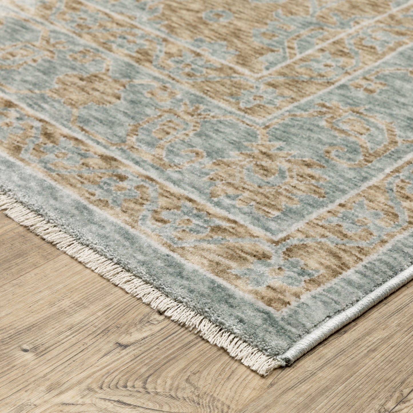 Oriental Weavers Echo  Brown Blue Traditional