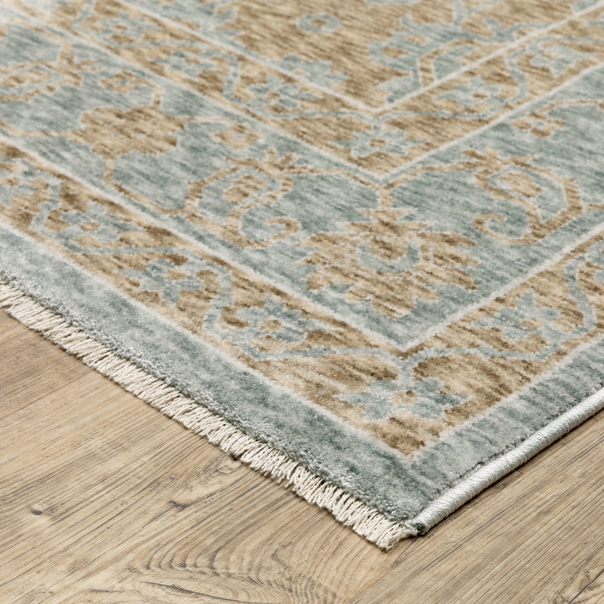 Oriental Weavers Echo  Brown Blue Traditional