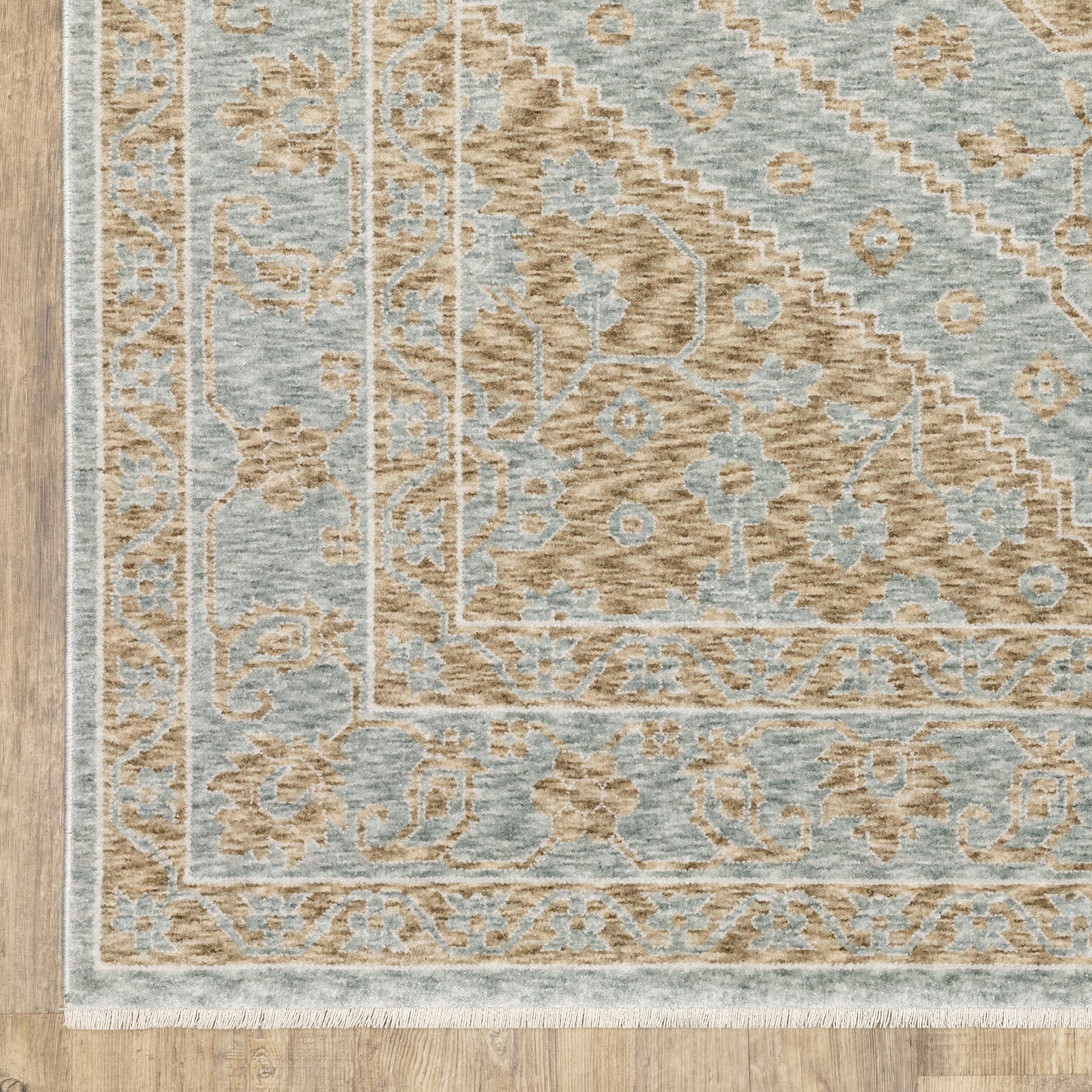 Oriental Weavers Echo  Brown Blue Traditional