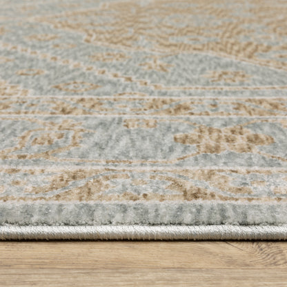Oriental Weavers Echo  Brown Blue Traditional