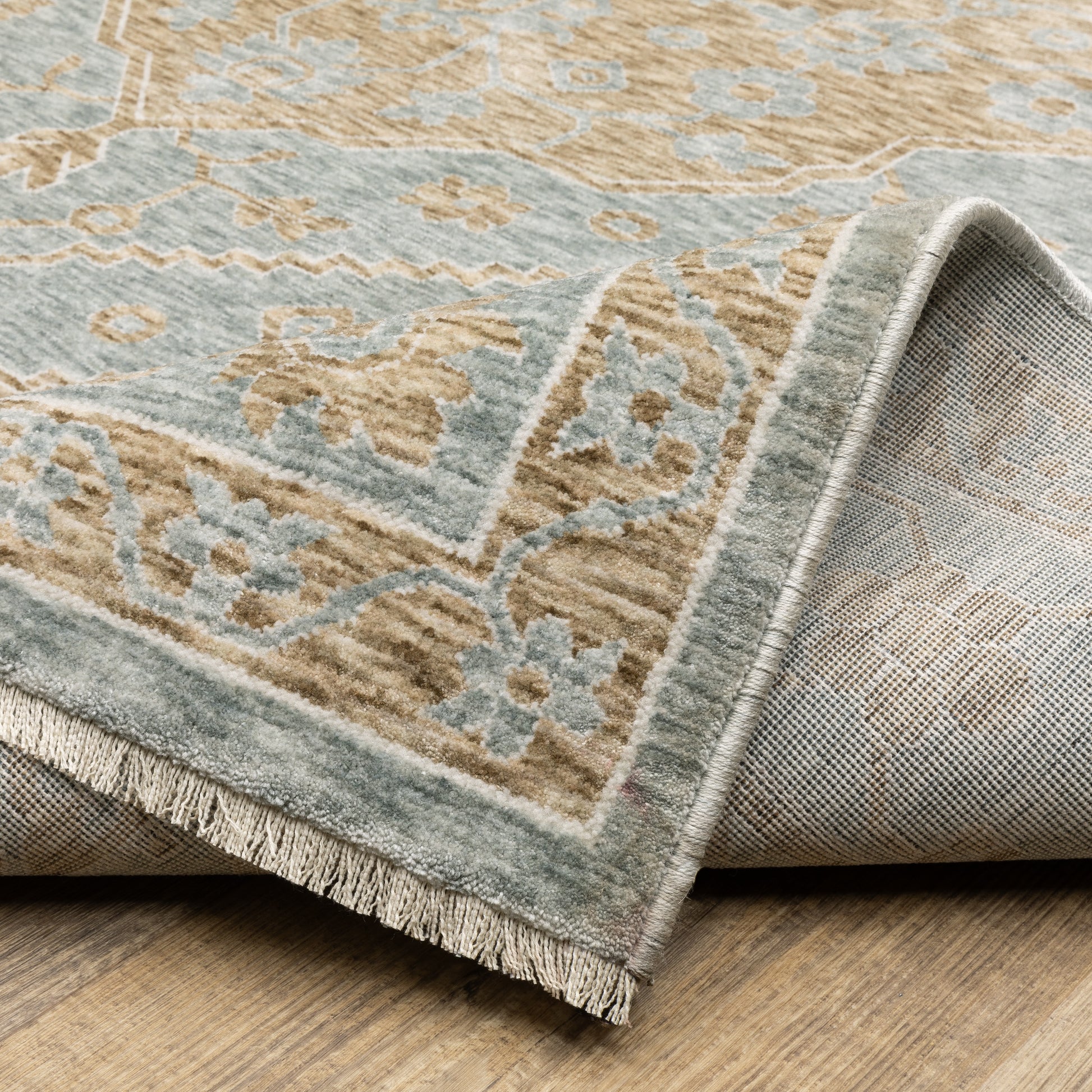 Oriental Weavers Echo  Brown Blue Traditional