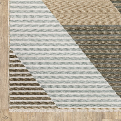 Oriental Weavers Echo  Beige Grey Contemporary