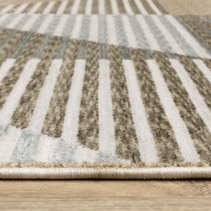 Oriental Weavers Echo  Beige Grey Contemporary