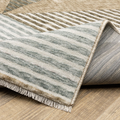 Oriental Weavers Echo  Beige Grey Contemporary