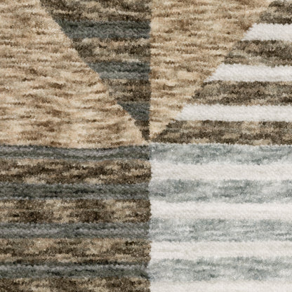 Oriental Weavers Echo  Beige Grey Contemporary