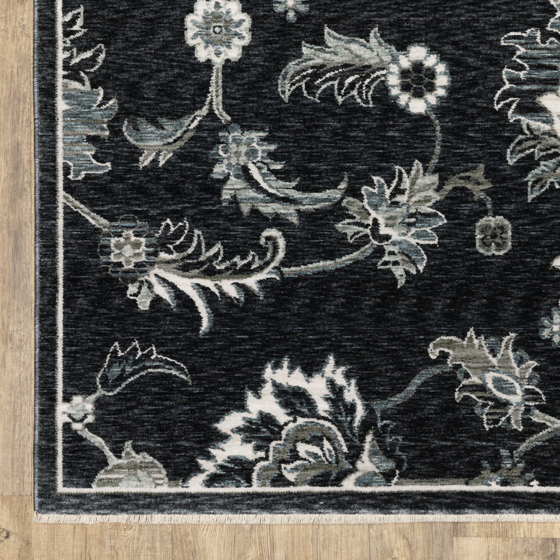Oriental Weavers Echo  Blue Ivory Traditional