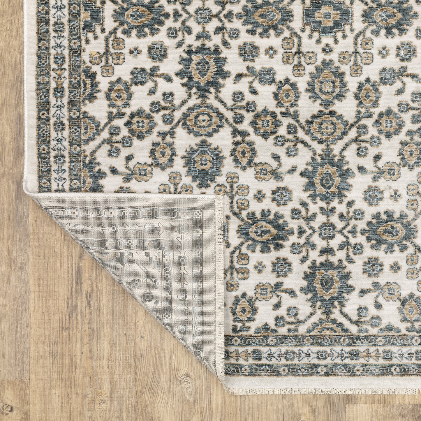 Oriental Weavers Echo  Ivory Blue Traditional