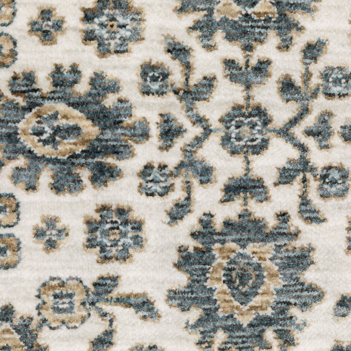Oriental Weavers Echo  Ivory Blue Traditional
