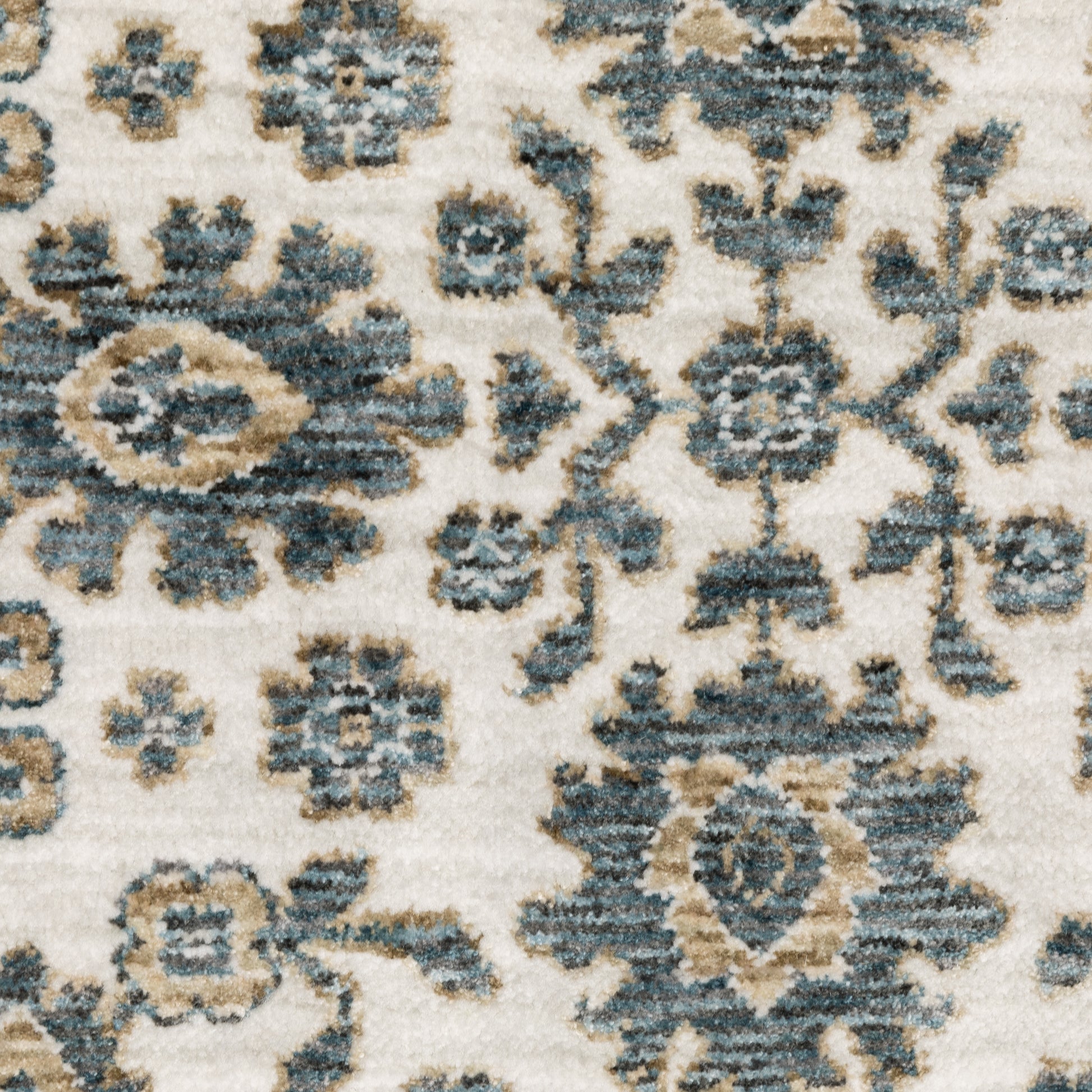 Oriental Weavers Echo  Ivory Blue Traditional
