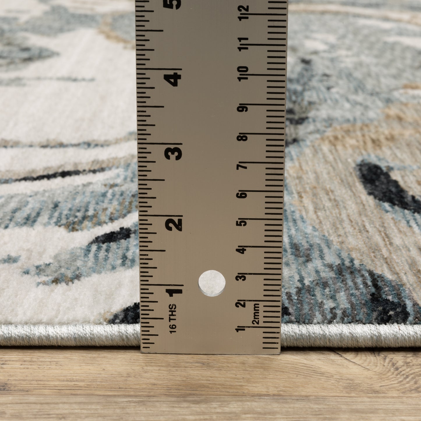 Oriental Weavers Echo  Blue Ivory Modern & Contemporary