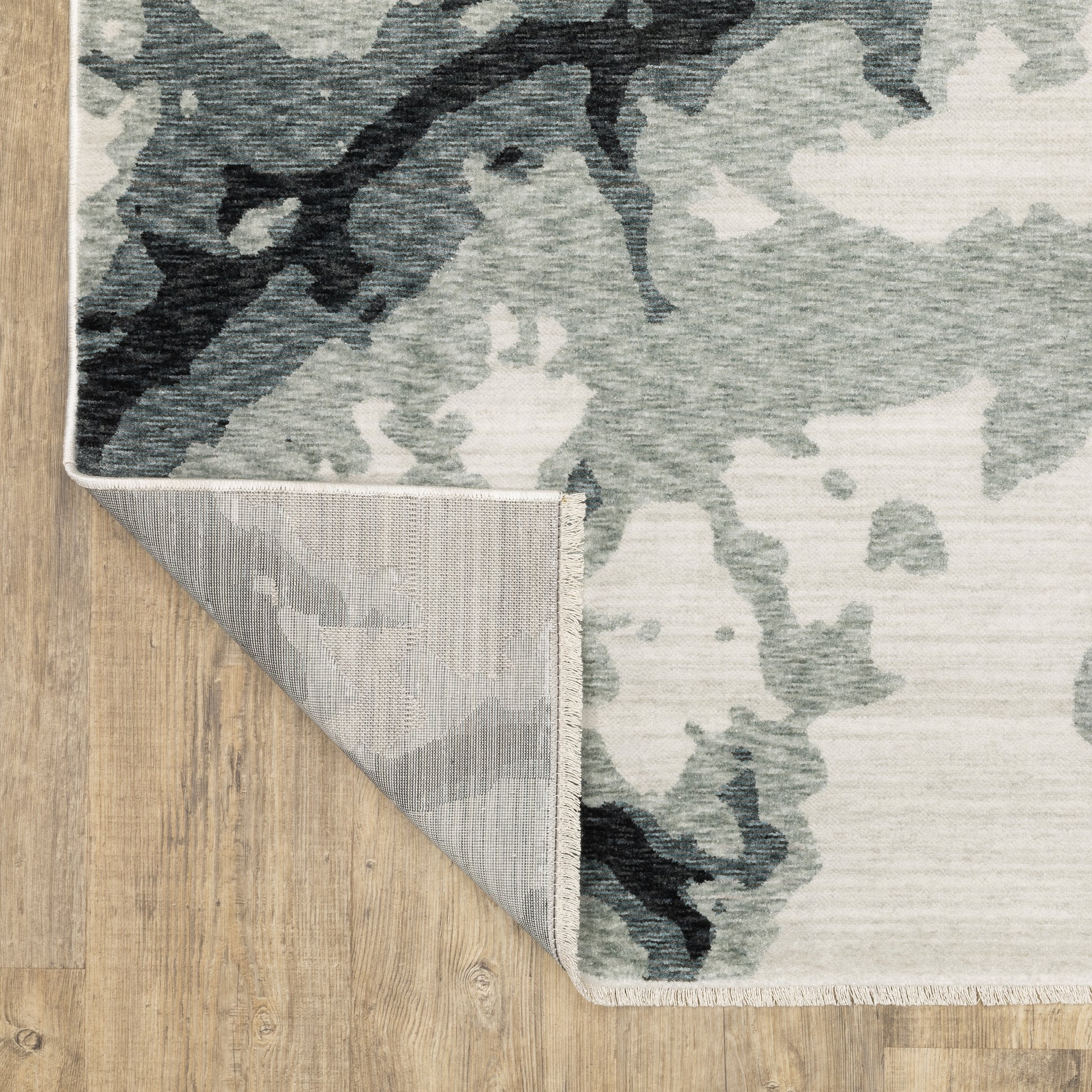 Oriental Weavers Echo  Blue Ivory Modern & Contemporary