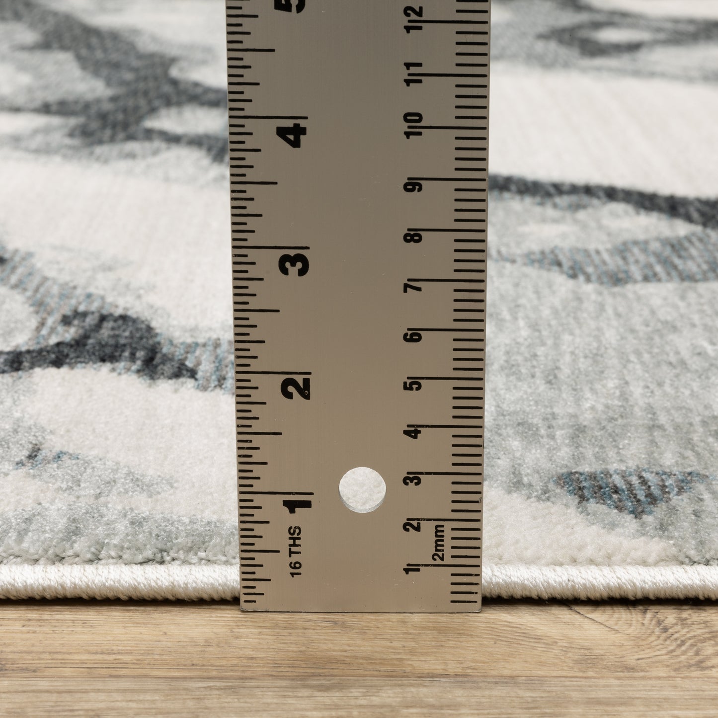 Oriental Weavers Echo  Blue Ivory Modern & Contemporary
