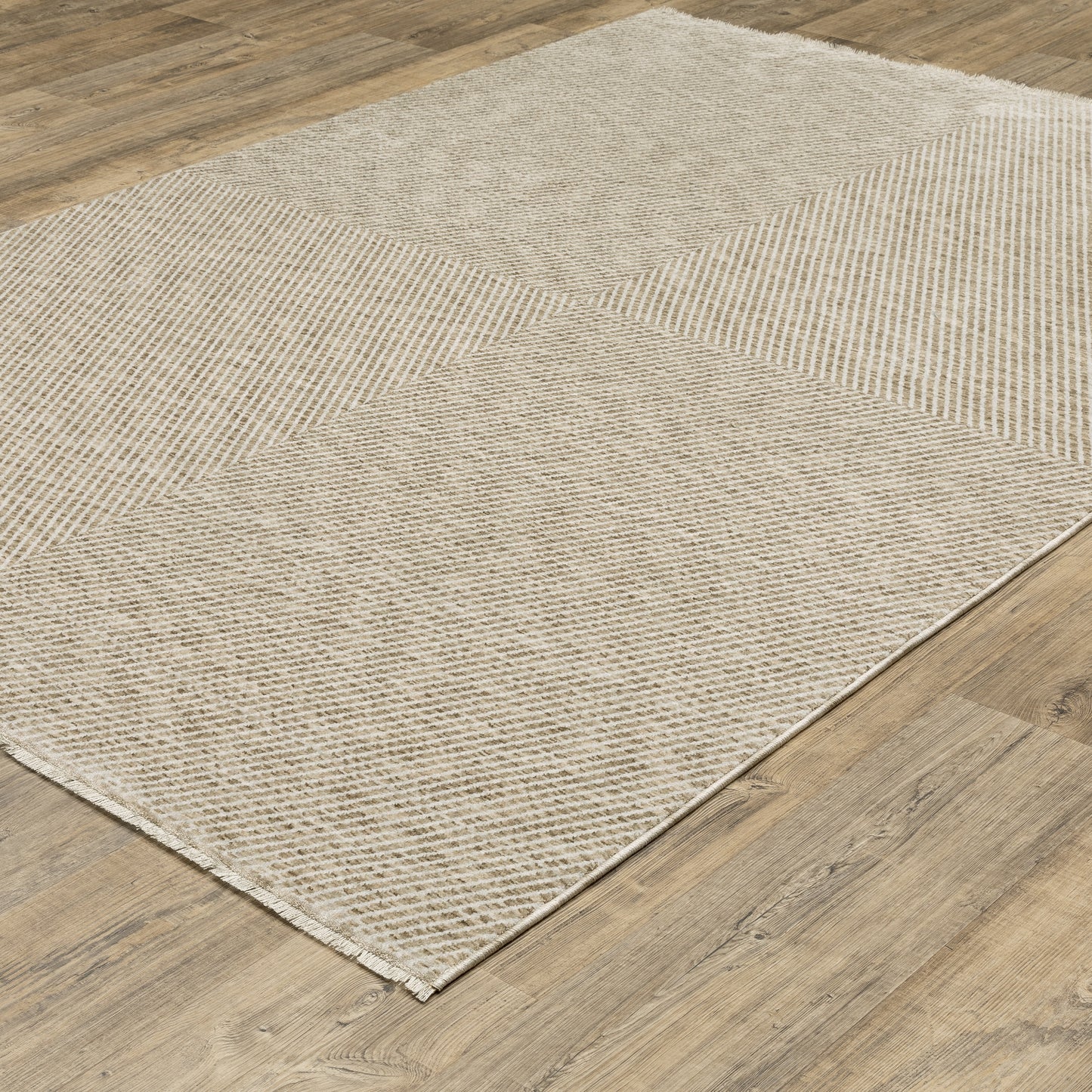Oriental Weavers Echo  Beige Tan Transitional