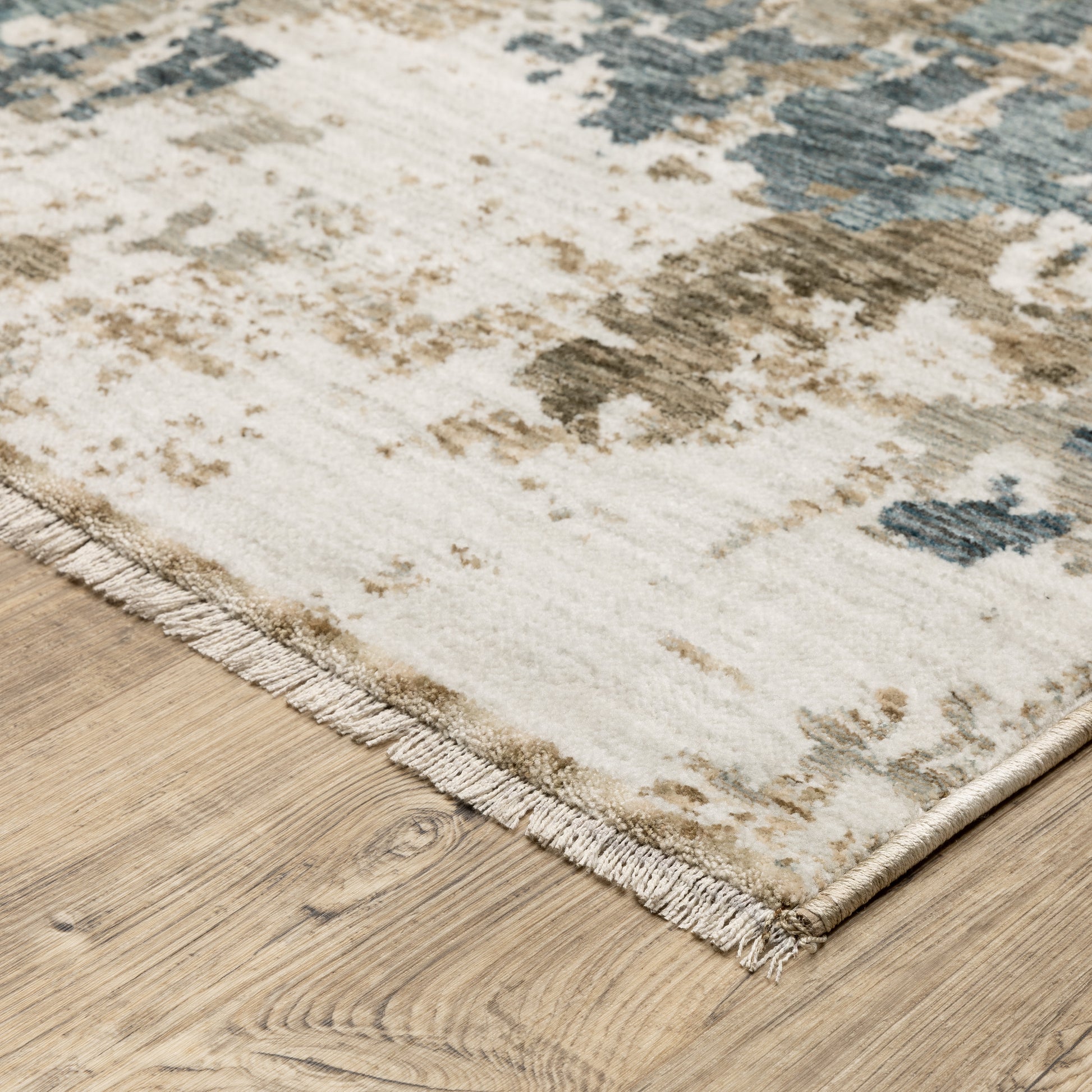 Oriental Weavers Echo  Beige Blue Modern & Contemporary
