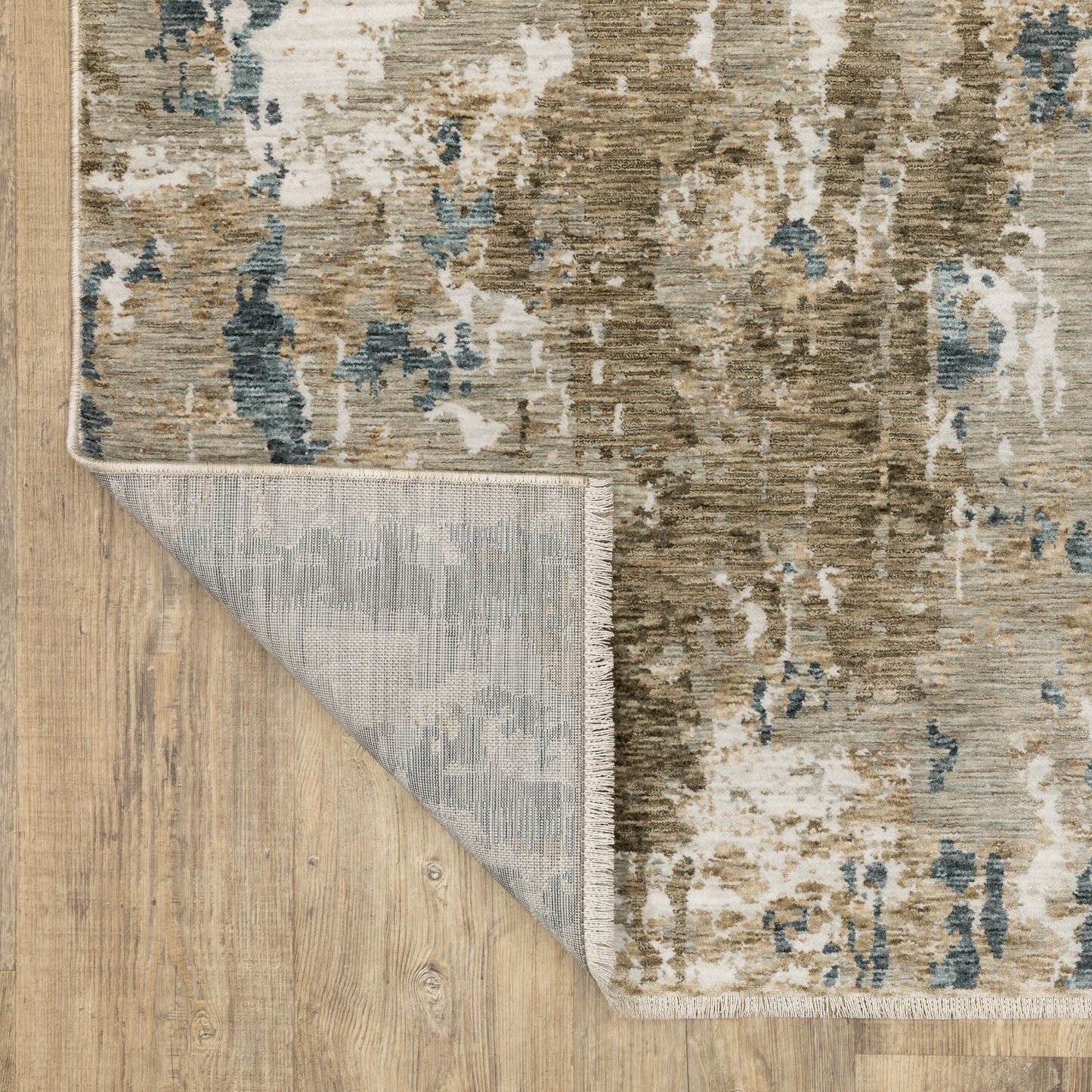 Oriental Weavers Echo  Beige Blue Modern & Contemporary