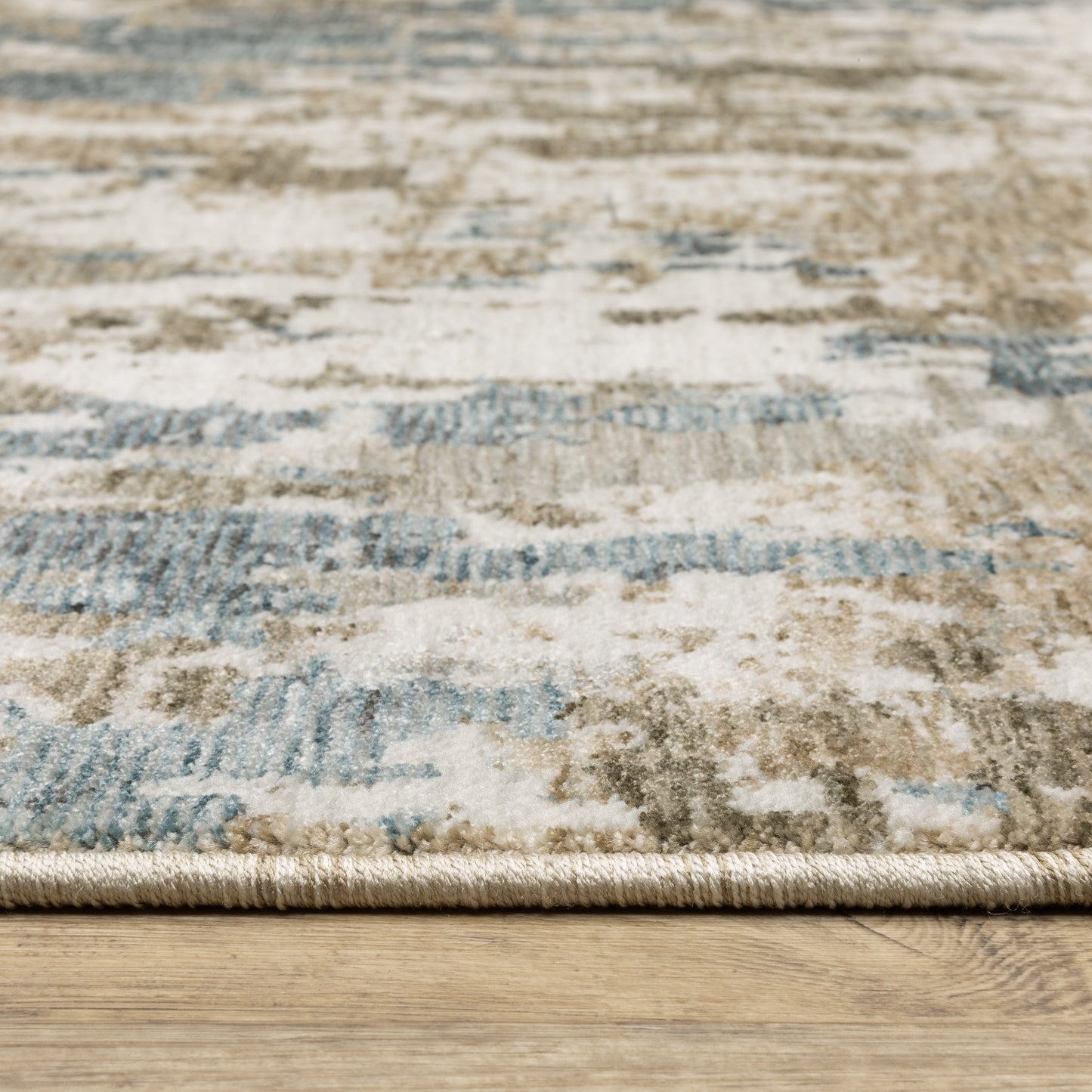 Oriental Weavers Echo  Beige Blue Modern & Contemporary
