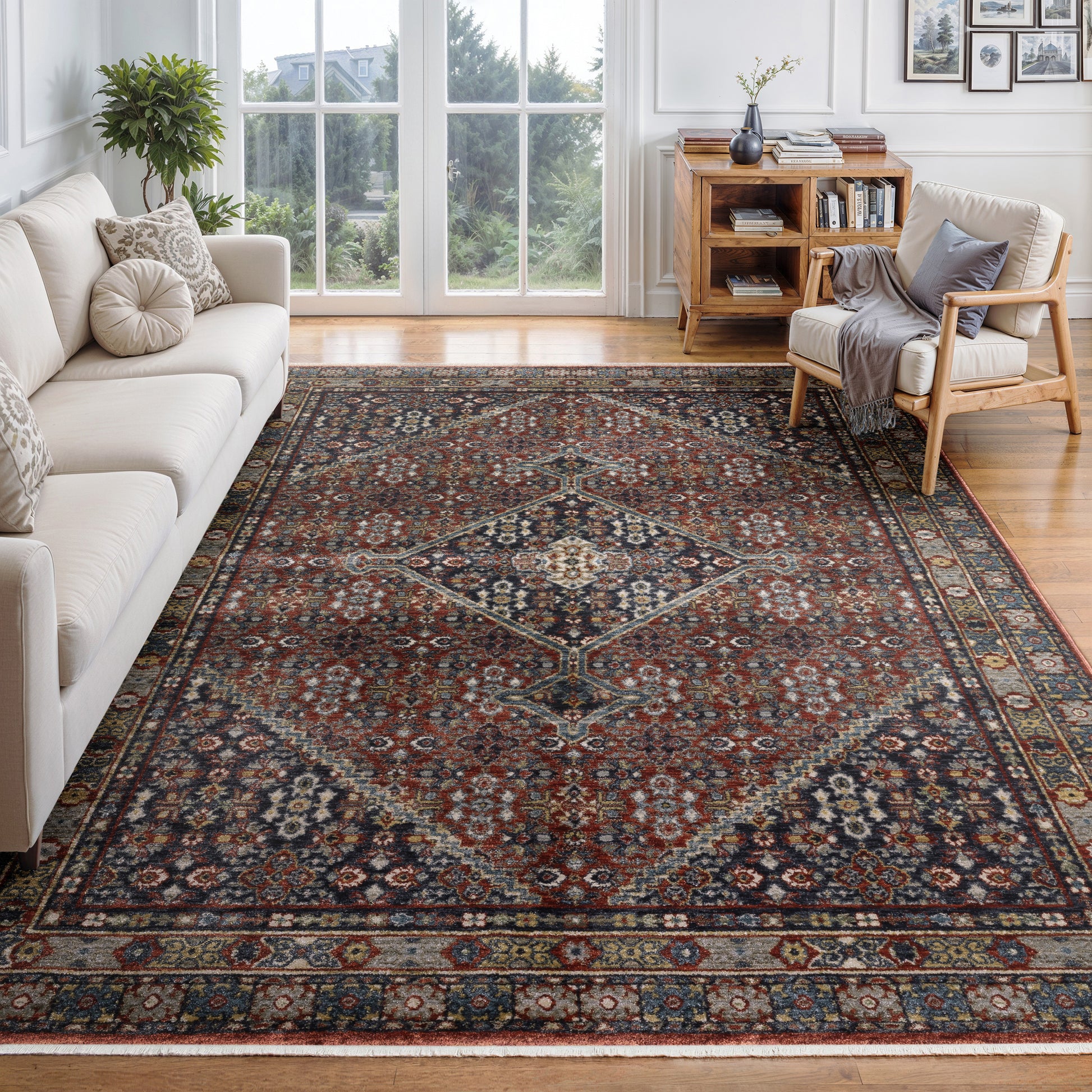 Oriental Weavers Eliana  Red Multi Traditional