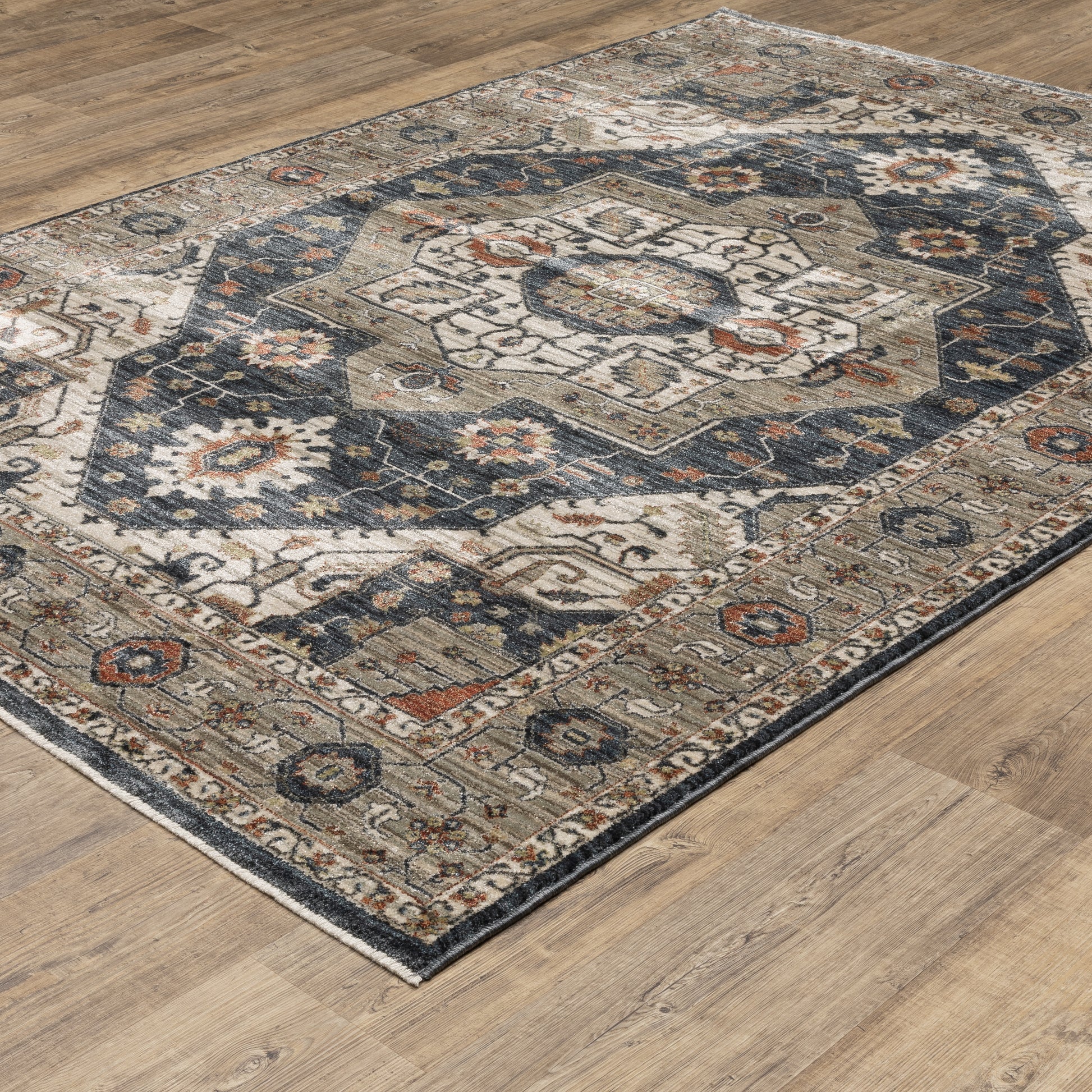 Oriental Weavers Eliana  Blue Grey Traditional