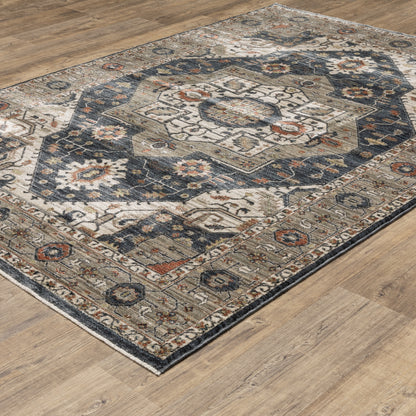 Oriental Weavers Eliana  Blue Grey Traditional