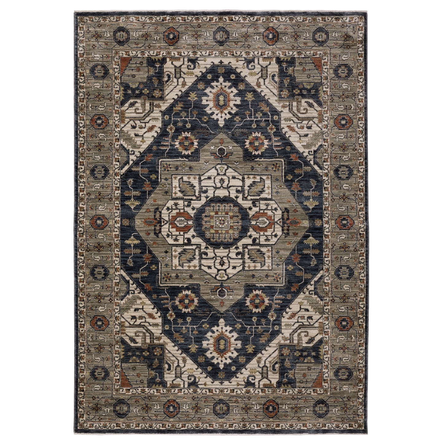 Oriental Weavers Eliana  Blue Grey Traditional
