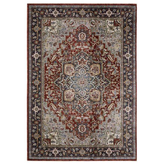 Oriental Weavers Eliana  Red Blue Traditional
