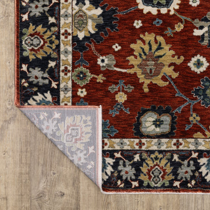 Oriental Weavers Eliana  Red Blue Traditional