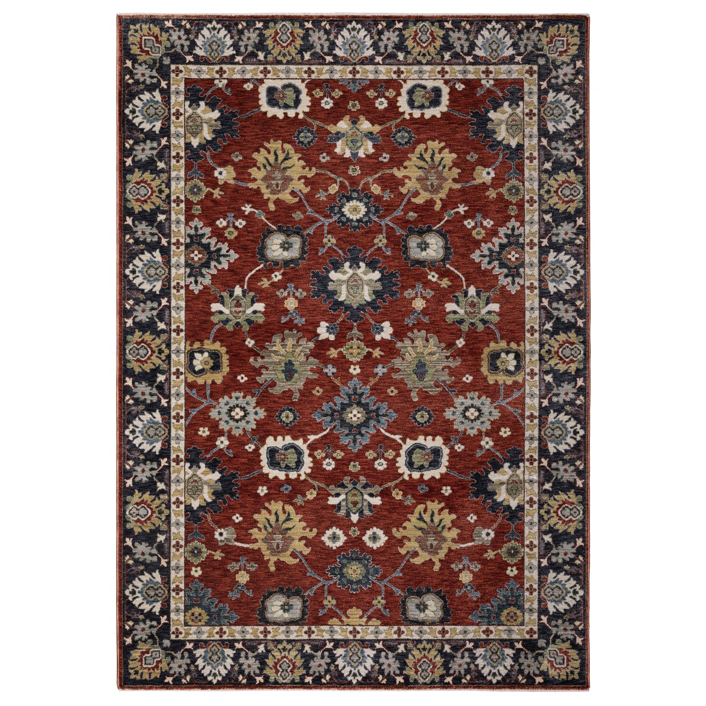 Oriental Weavers Eliana  Red Blue Traditional