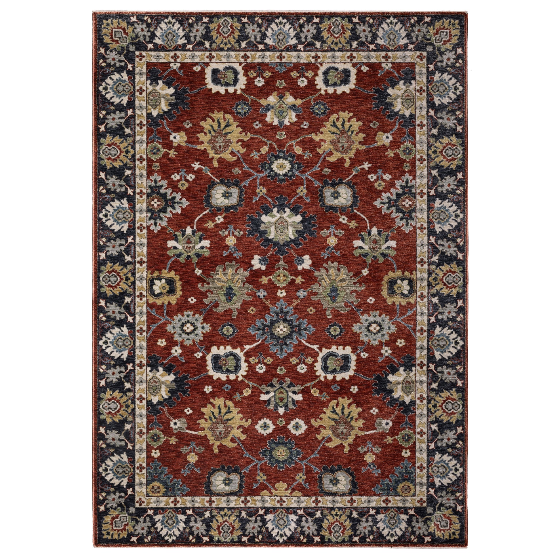 Oriental Weavers Eliana  Red Blue Traditional