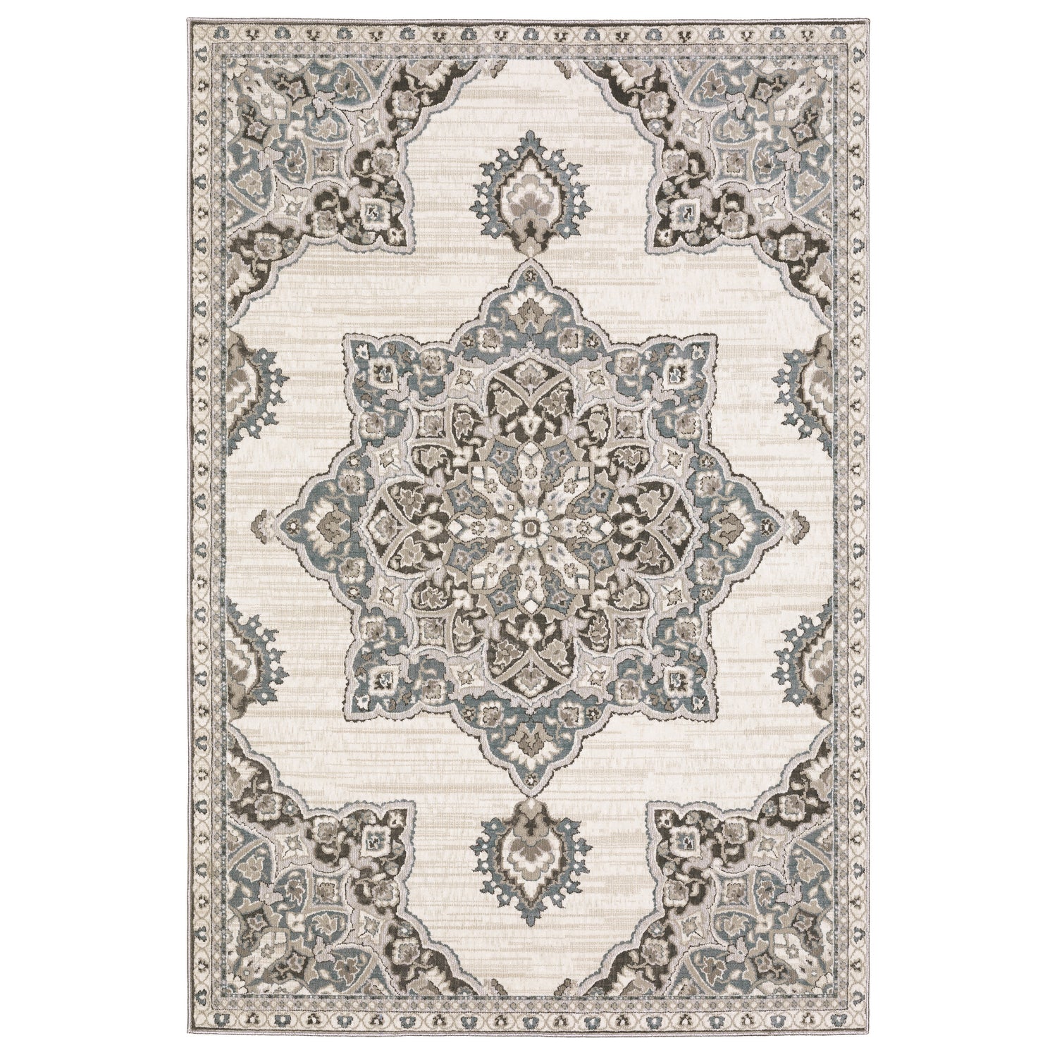Oriental Weavers Ellington  Brown Blue Traditional